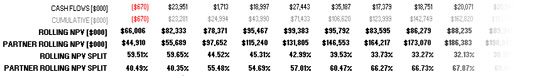 Pharmaceutical net present value modeling